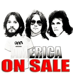 America Band T shirt Crosby Stills Nash & Young Cliff Richard TekeningenArAvailbl