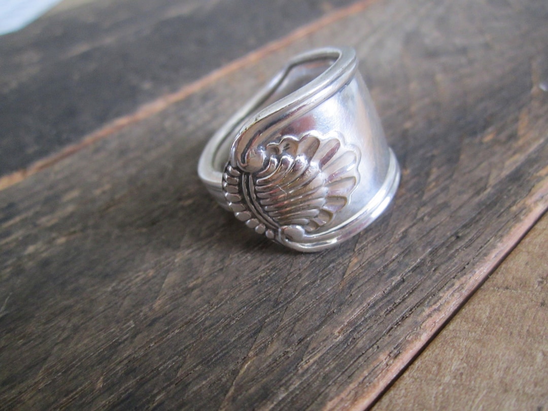 Antique Spoon Ring Size 10.5 - Etsy New Zealand