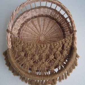Macrame Hanging Basket