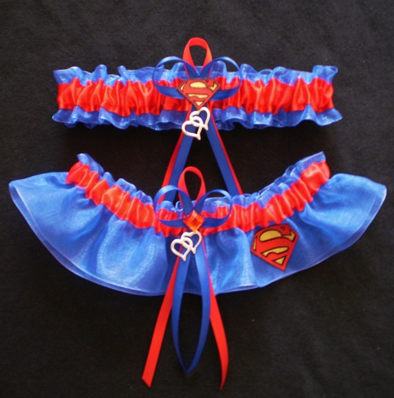 Las Vegas Wedding Garter Set Blue Satin Bridal Garter Las Vegas Emblem