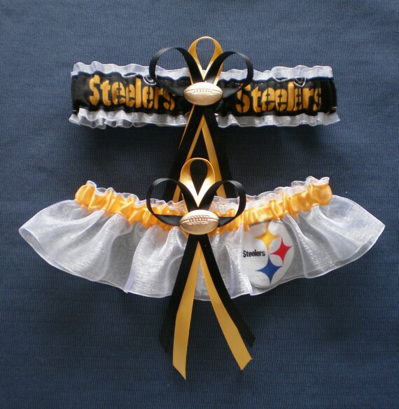 Pittsburgh Steelers Plus Size Wedding Garter Set Football Etsy