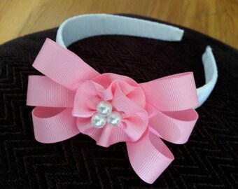 Pretty in Pink Girl's Headband