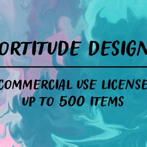 Commercial Use License - 500 Items