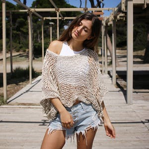 Womens Open Weave Sweaters Etsy UK