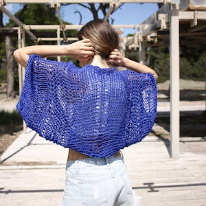 Cobalt blue bolero shrug discount