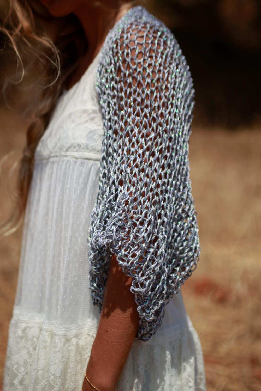 How to Knit a Shrug Easy Knitting Pattern Beginners Shrug Etsy UK