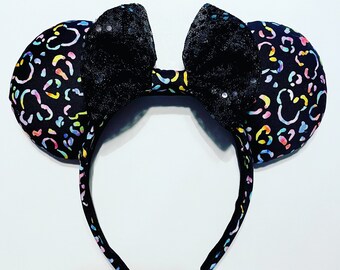 Rainbow Safari Mouse Ears