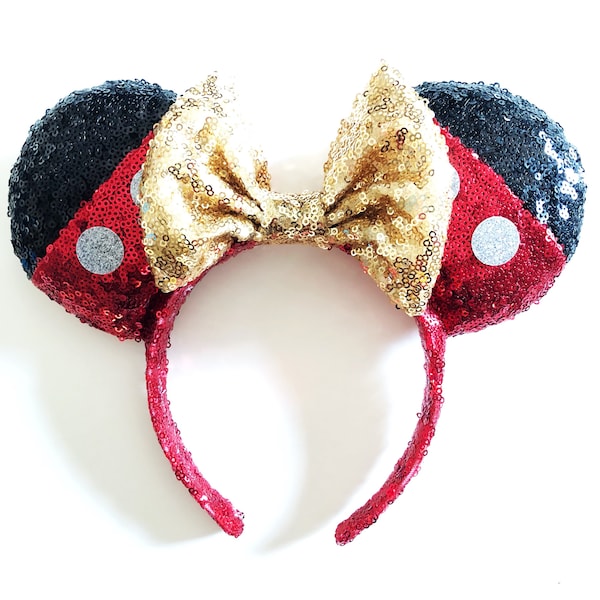 Mickey Inspired Sequin Mouse Ears