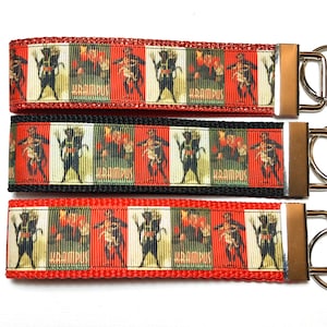 Krampus Keychain Wristlet, Krampus Keychain, Merry Krampus, Krampusnacht, Gruss Von Krampus, Krampus Christmas