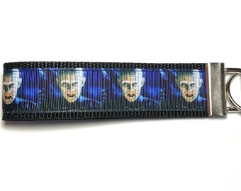 Hellraiser Keychain, Pinhead, Cenobite, Horror Movie Keychain, Halloween, Keychain Wristlet