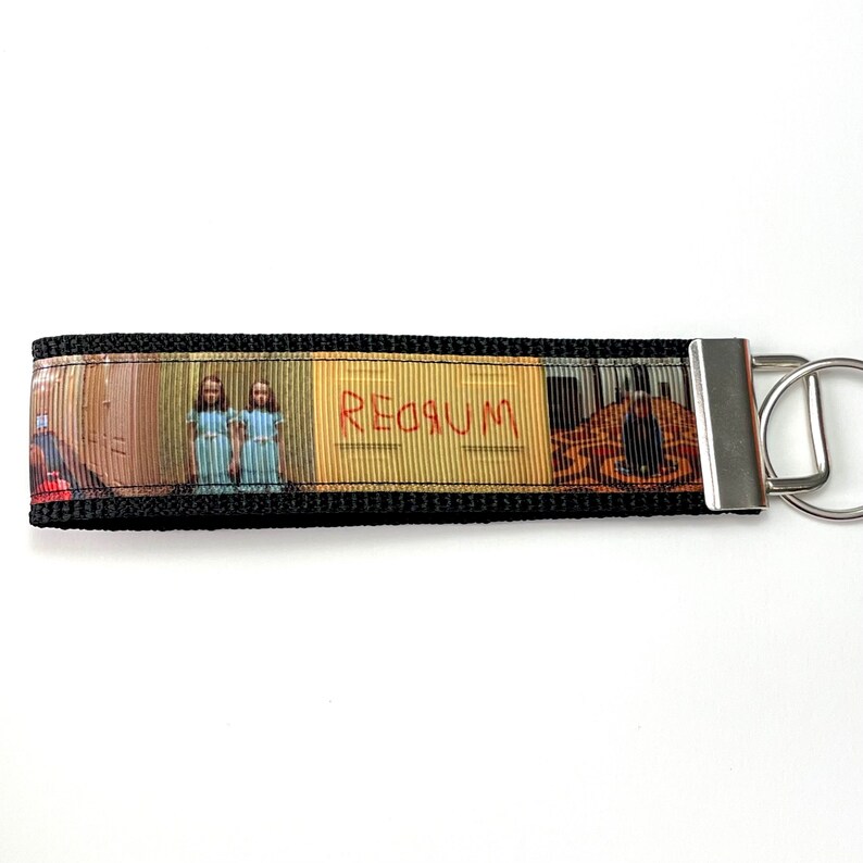 The Overlook Hotel Carpet Keychain, The Shining, Overlook Hotel, Redrum, Keychain, Stephen King, Horror, Horror Accessories image 3
