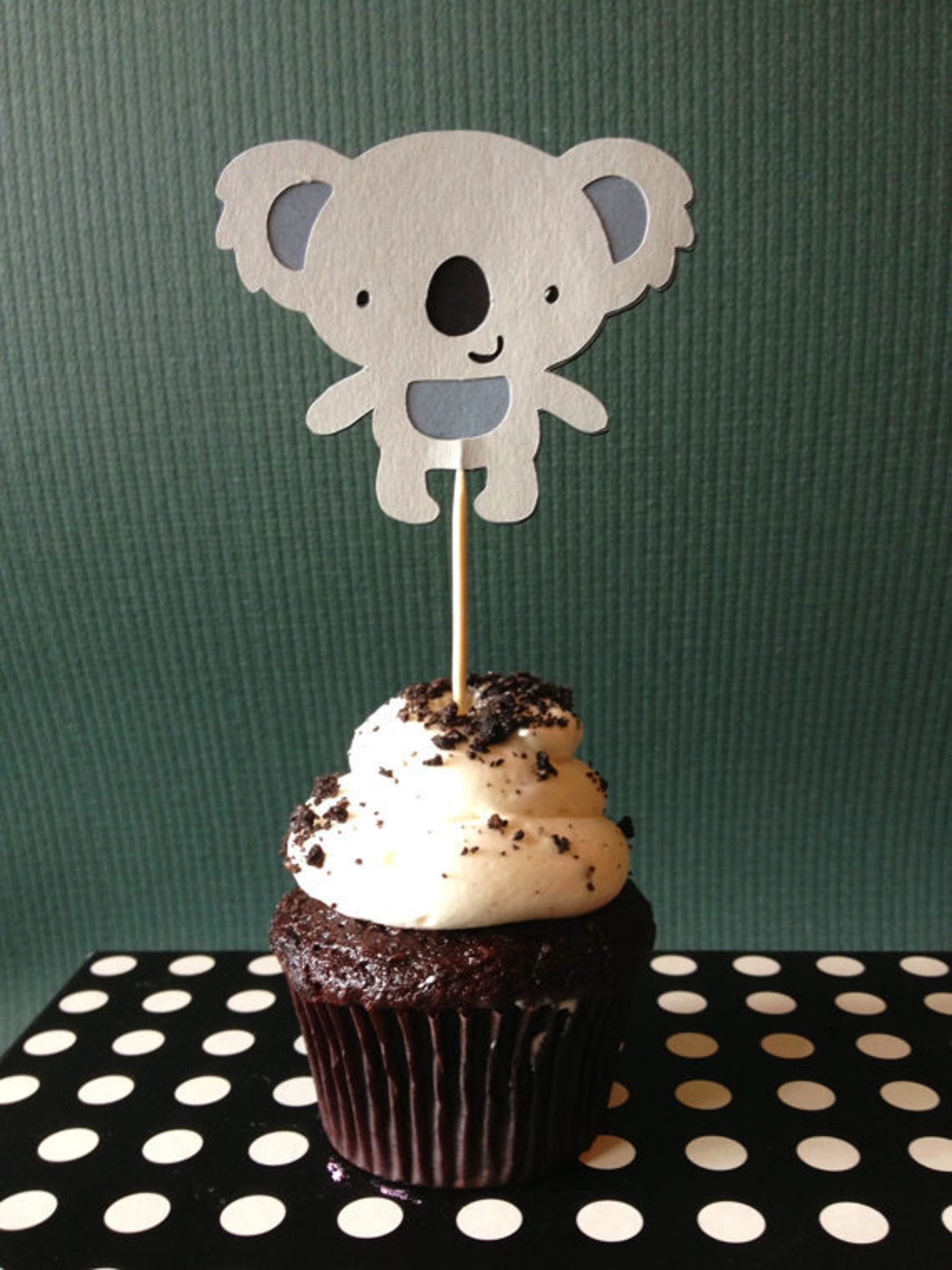 Koala Adorable Koala Cupcake Toppers Australia Set of 12 Etsy
