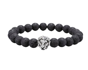 Lion Bracelet - Stretch - Gift Wrapped - Free Shipping