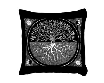 Tree of Life Printed Pillow Case without insert