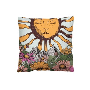 Sun Print Pillow Case without insert
