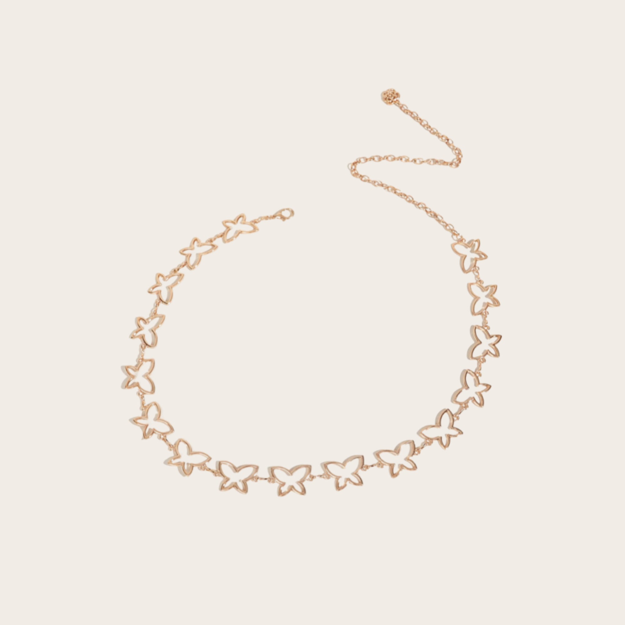 Butterfly Chain Belt Gold Butterfly Chain Belt Gold Etsy