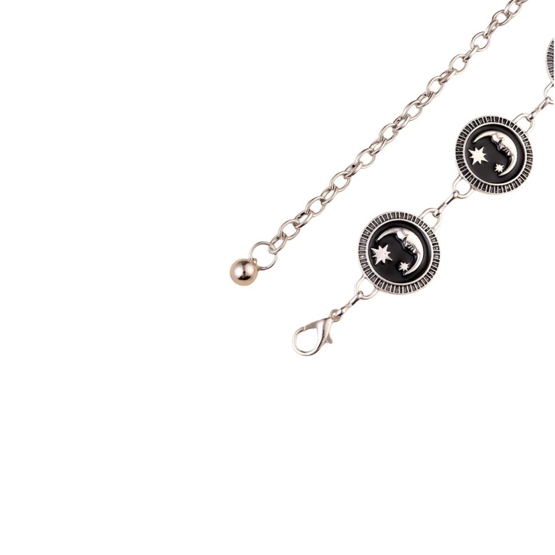 Vintage Style Moon Chain Belt Moon and Star Chain Belt Etsy