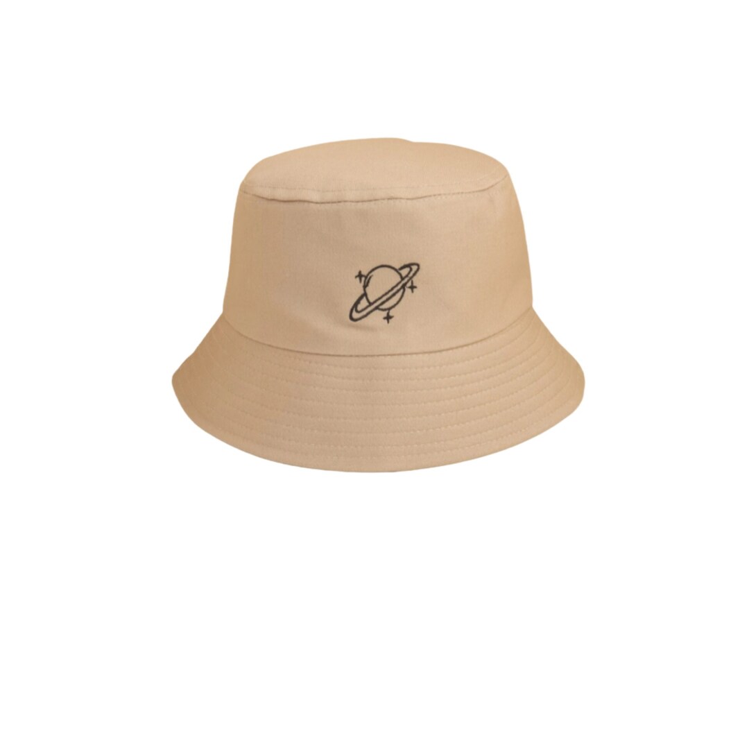 Sand Bucket Hat Embroidered Bucket Hat Sand Etsy