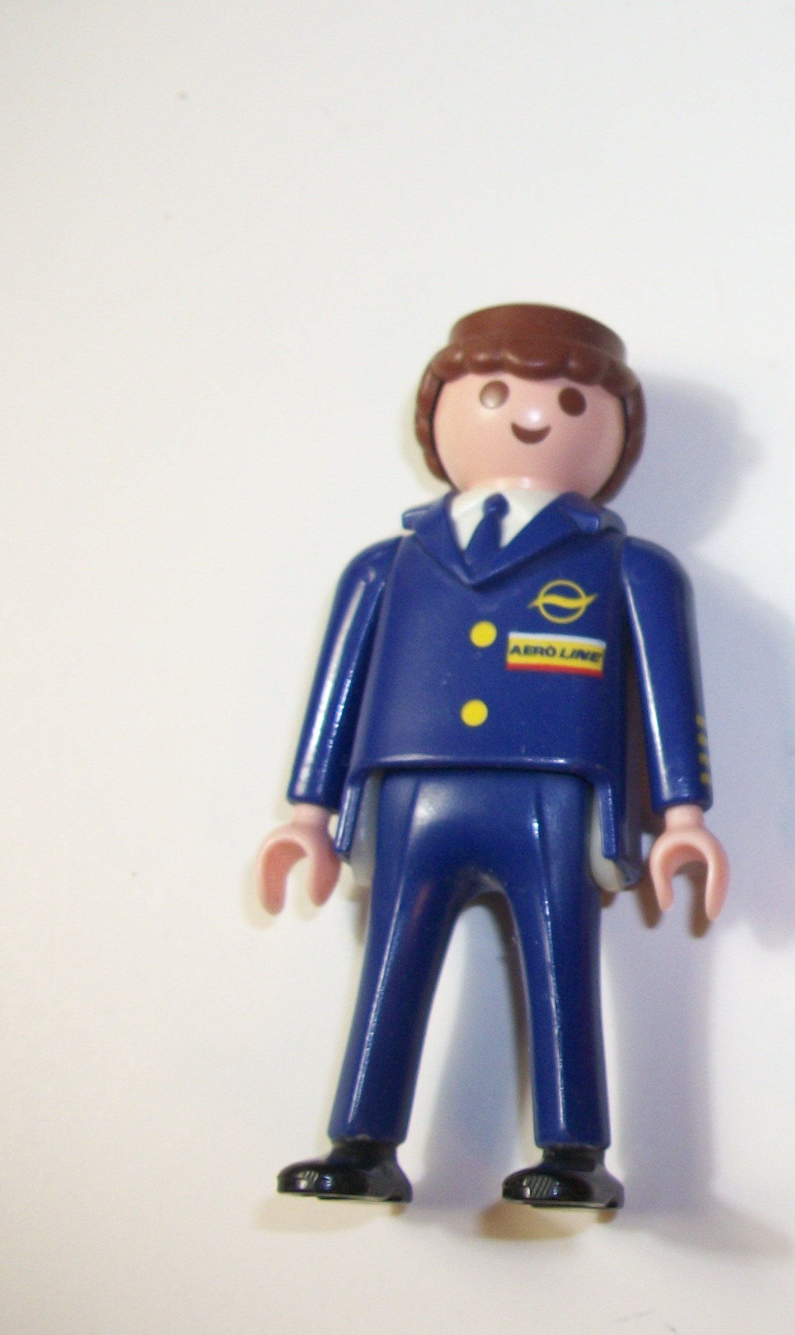 Vintage Playmobil Geobra Aero Line Airline Pilot Figure 1997 Etsy