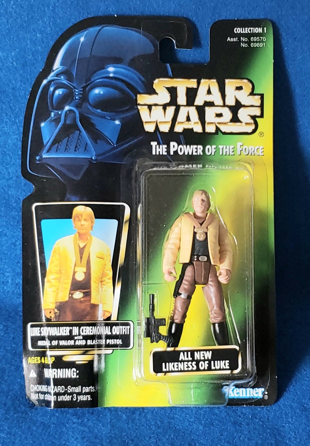 Vintage 1996 Kenner Star Wars Luke Skywalker Action Figure 4