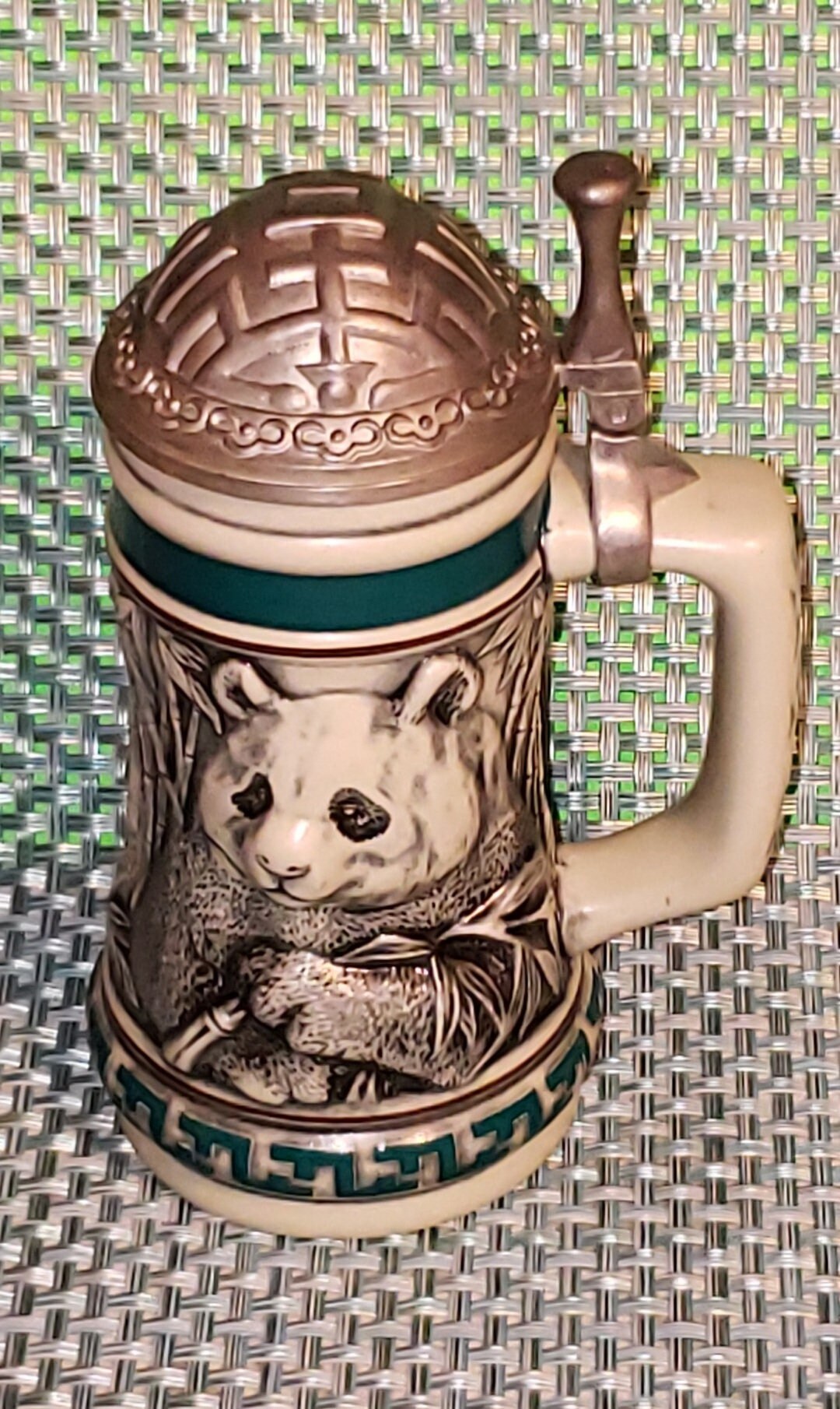Giant Panda Vintage Avon Endangered Species Lidded Mini Stein Ceremarte Brazil Etsy Canada