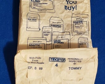 Vintage Payless Drug Store Advertising Bag and Set 15 Emery Boards El  Cerrito CA