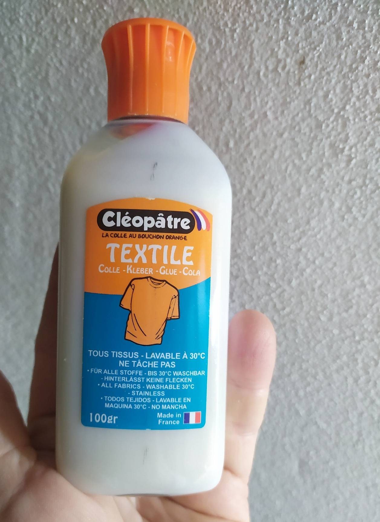Colle Cléo'Textile 100gr