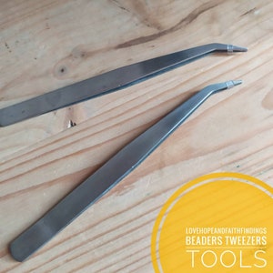 Beaders Tweezers - Pinzette di precisione (15 cm)