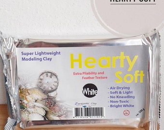 Padico Hearty Soft White pâte auto-durcissante ultra légère 100gr