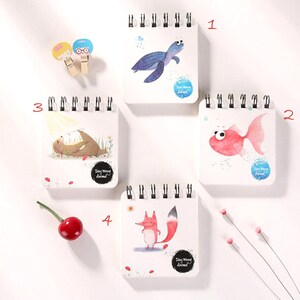 Sticky note adesivi in carta Animali