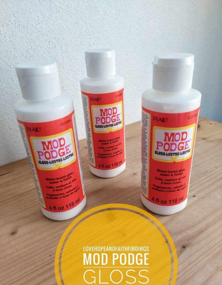 Mod Podge of the Water-based Plaid Gloss Finish Mat Glue Waterproofing  Paint 118ml 