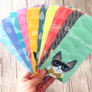 LOTTO 5 sacchetti di carta "Cute animal"