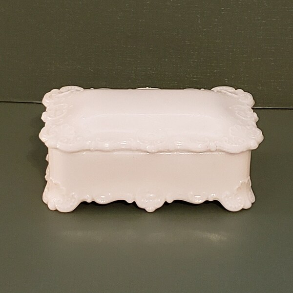 Glass Trinket Boxes Etsy