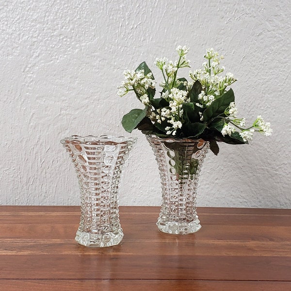 Clear Glass Bud Vase Etsy