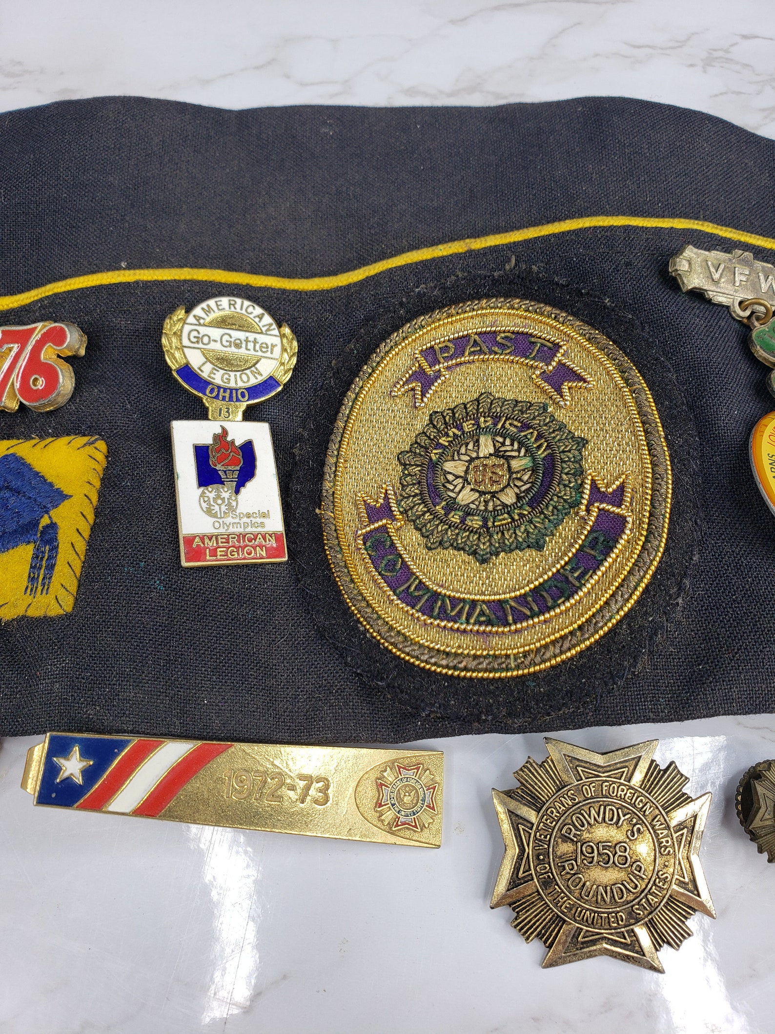 American Legion & VFW Hat and Pins Etsy