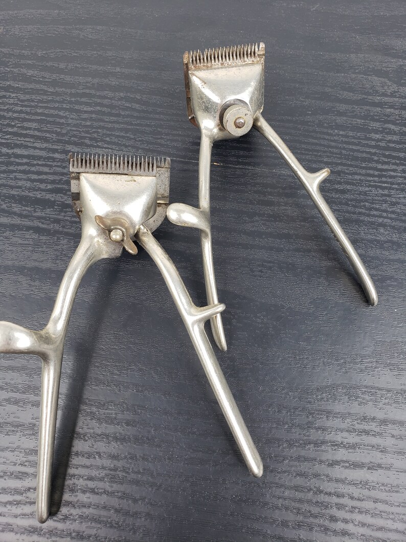 Collection of 4 Hand Operated Hair Clippers Etsy