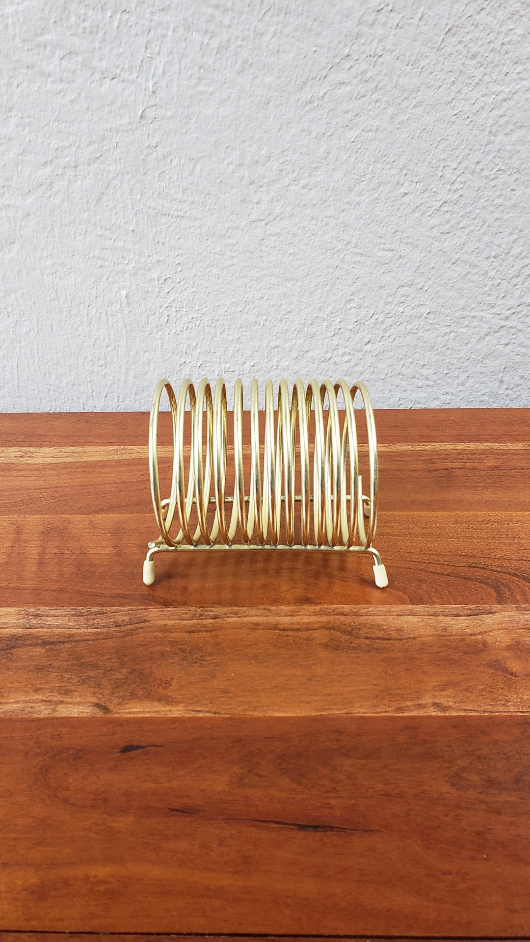 Vintage Metal Spiral Letter Holder / Organizer Etsy