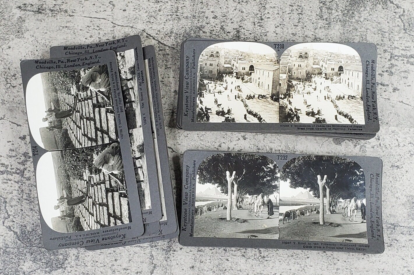 Vintage Collections of 20 Keystone View Stereoscope picture picture