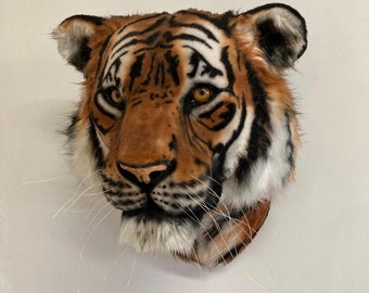 Faux taxidermy Tiger