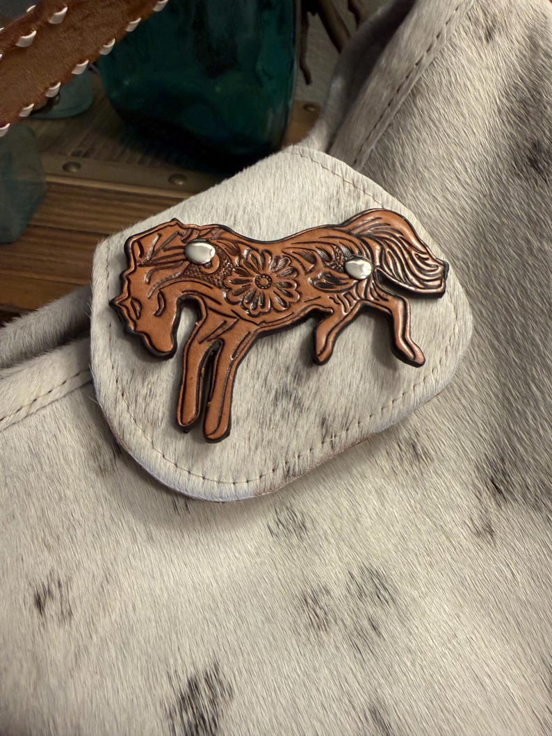 Cowhide Hair on Hide Totebag US Made - Etsy