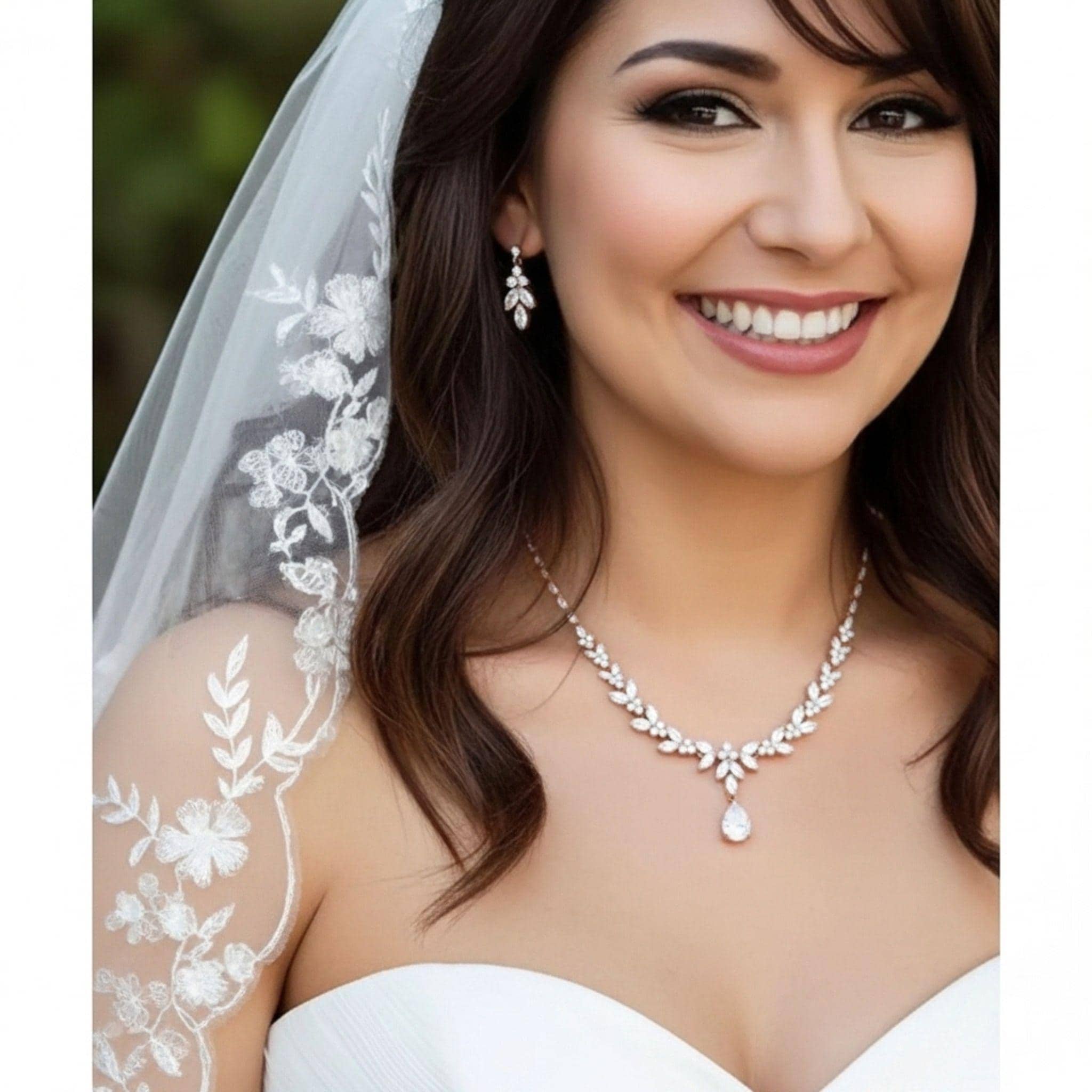 Orecchini da sposa in cristallo, Gioielli da sposa, Orecchini con foglia d'oro rosa, Gioielli da sposa, Orecchini da damigella d'onore, Orecchini pendenti lunghi per la sposa - Italia
