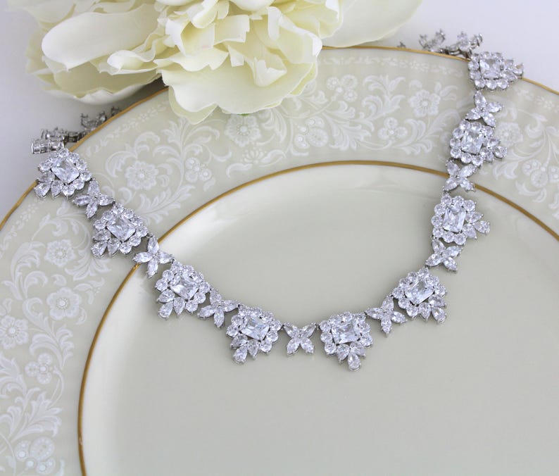 brautschmuck set rosegold