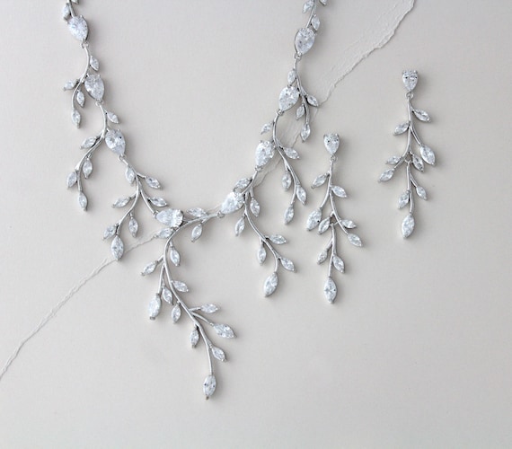 Bridal Necklace Set Wedding Necklace 