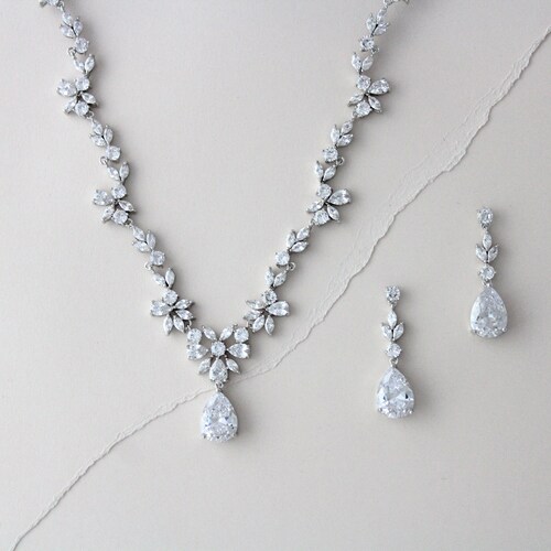 Bridal Jewelry Set Wedding Necklace Set 