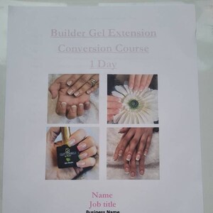 Trainingshandleiding en lesplan voor gelnagelverlenging