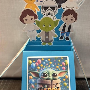 Galaxy Themed Card in a Box