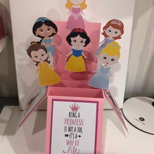 Princess Themed Card in a Box