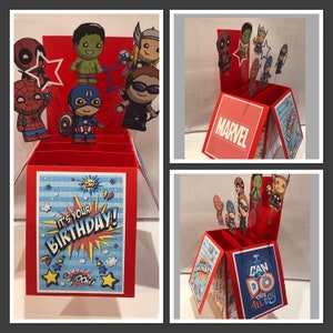 Marvel/Superhero Card in a Box.