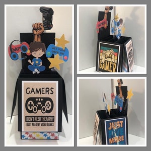 Gamer Boy card in a box