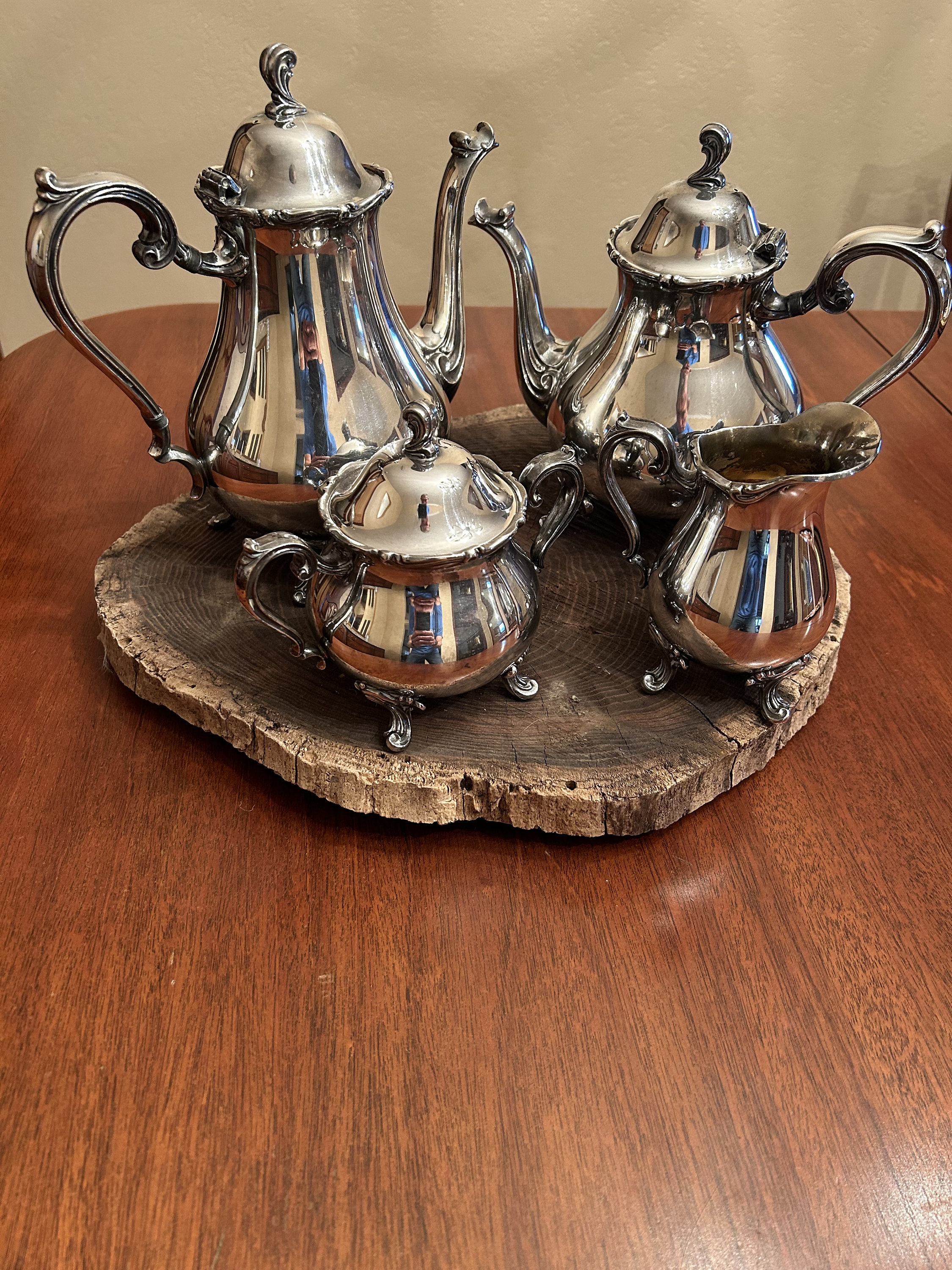 Wilcox】 コーヒーセット 3点【シルバープレート】 Wilcox】 コーヒー